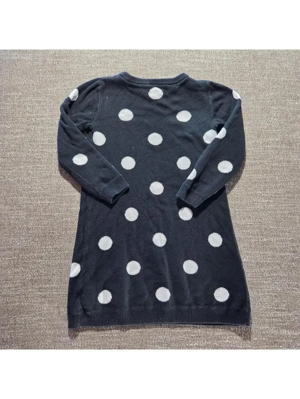 Old Navy Sweater Dress Polka Dress Size 5T #1042